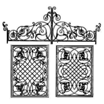 motif de grille en vecteur