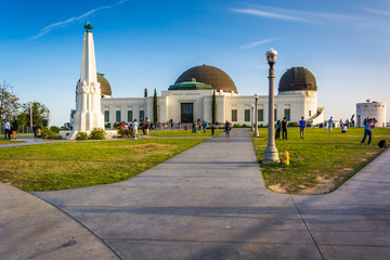 Griffith Observatory, in Los Angeles, California.
