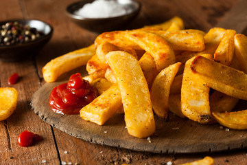 Homemade Salty Steak French Fries
