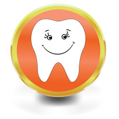 White Tooth Icon