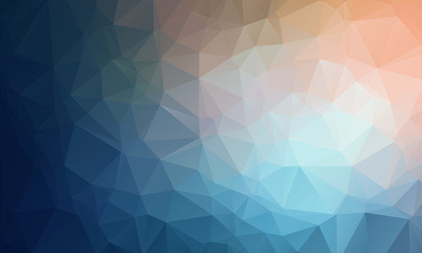 Vector Geometrical polygon abstract background
