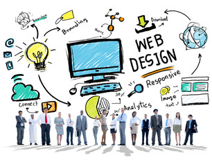 Content Creativity Digital Graphic Layout Webdesign Concept