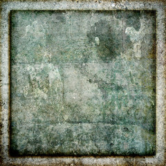 Square Grunge Stone Frame Texture Background