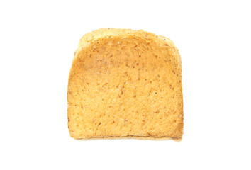 sliced bread isolated on white background