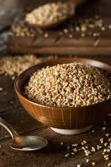 Raw Organic Steel Cut Oats