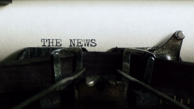 Typing The News