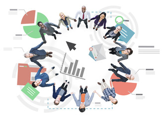 Meeting Information Statistics Analysis Report Concept
