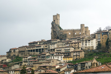 Fototapeta premium Castle of the city of Frias Burgos, Spain