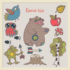 Персонажи русских сказок-2