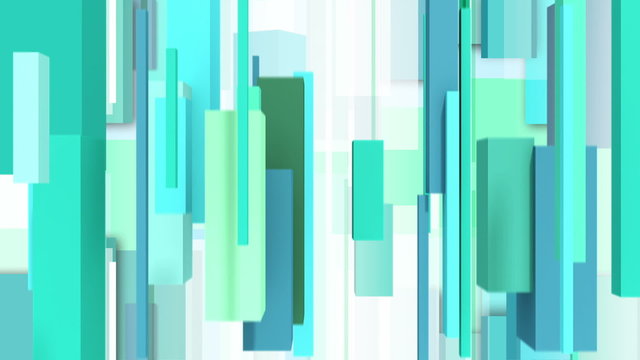 Abstract greentone background with vertically rectangulars