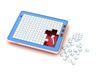 concept puzzles (Tablet compute)