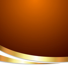 Golden Wave Festive Template Background