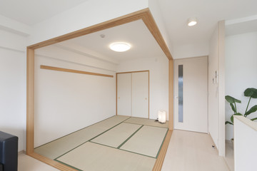 マンションのリビングダイニング...