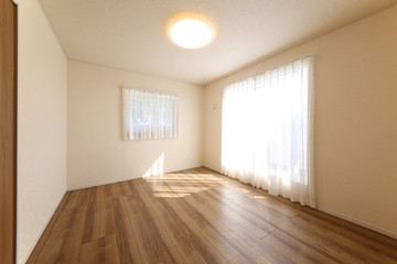 洋室イメージ　シンプル家具なし