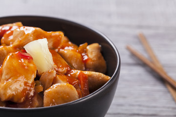 Chinese chicken sweet and sour sauce