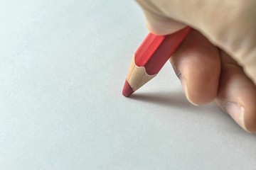 write on white paper