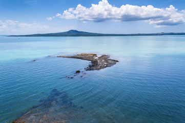 Rangitoto Island and Hauraki Gulf from Devonport