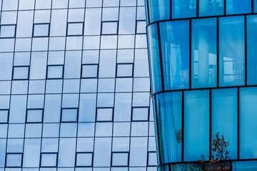 Fassade eines Bürohauses