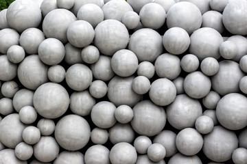 Kugeln als Kunstwerk