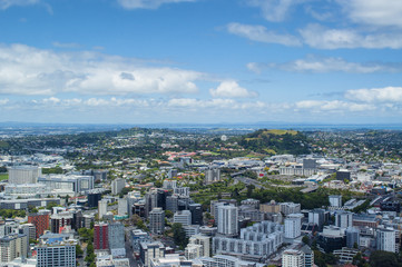 Obraz premium Aerial view of Auckland, New Zealand's city