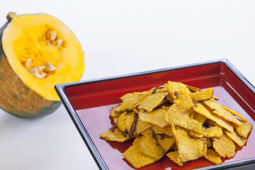 かぼちゃのチップス
