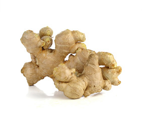 ginger on a white background