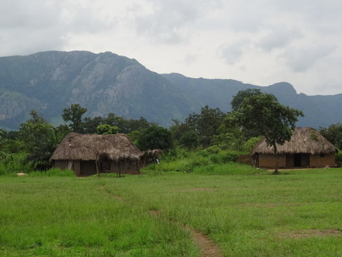 African Village Landscape