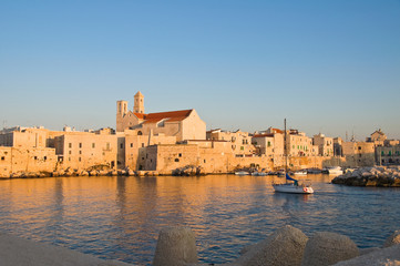 Panoramic view of Giovinazzo. Puglia. Italy.