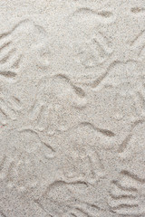 Beach of finger printing