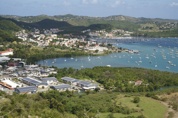 Fototapeta na wymiar Marina Cul de Sac du Marin Le Marin Martinique Caribbean 03