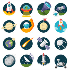 Fototapeta premium Space, Illustration series