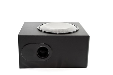 Fototapeta premium Schwarzer Subwoofer
