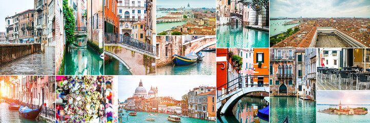 Collage of photos from Venice © tan4ikk