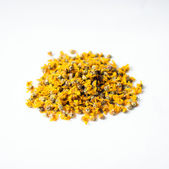 Dried chrysanthemum flowers for making tea