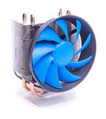 cpu cooler on a white background
