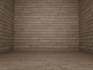 Small Parquet Interior Room