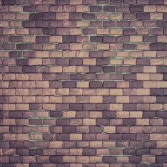 Soft weathered brick wall