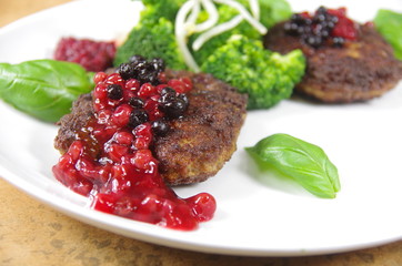 meat from grill