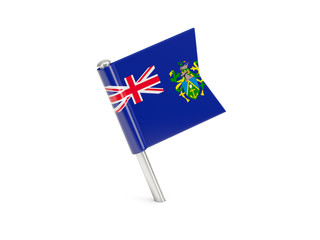 Flag pin of pitcairn islands