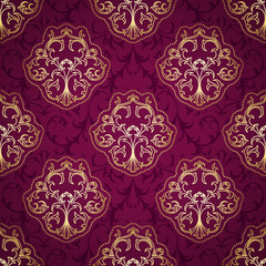 Seamless Damask Pattern