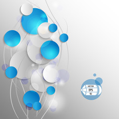 Vector 3D background