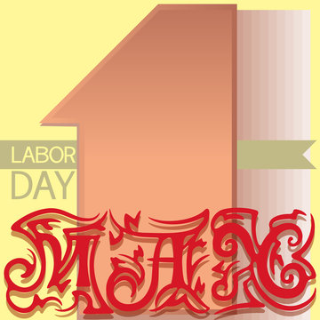 1 may, Labor day.
