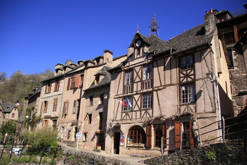 les maisons de Conques