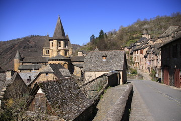 les toits de Conques