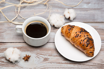 breakfast of coffee