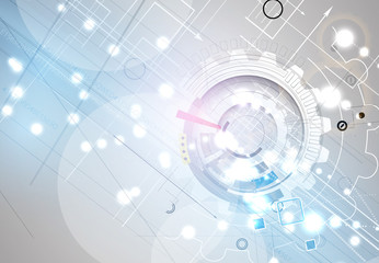 Obraz premium New Technology business background