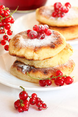 Delicious homemade carnival cheese pancakes