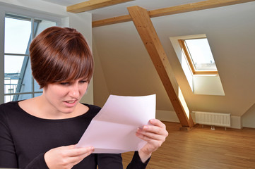 brief lesen, mietvertrag, wohnen