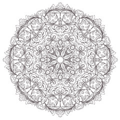 ornamental round pattern