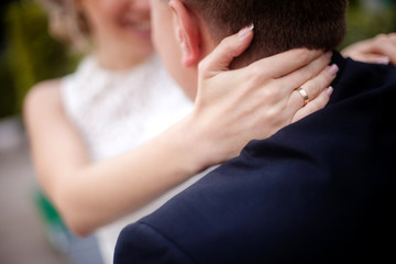 Чувственное свадбное фото © ryzhenko23